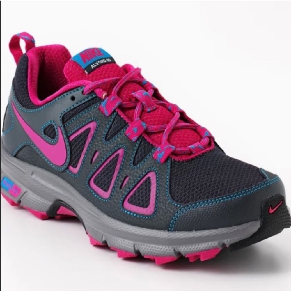 Nike Black and Pink Athletic Shoes